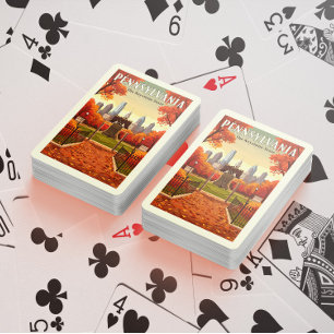 Vintage Pennsylvania Casinokort