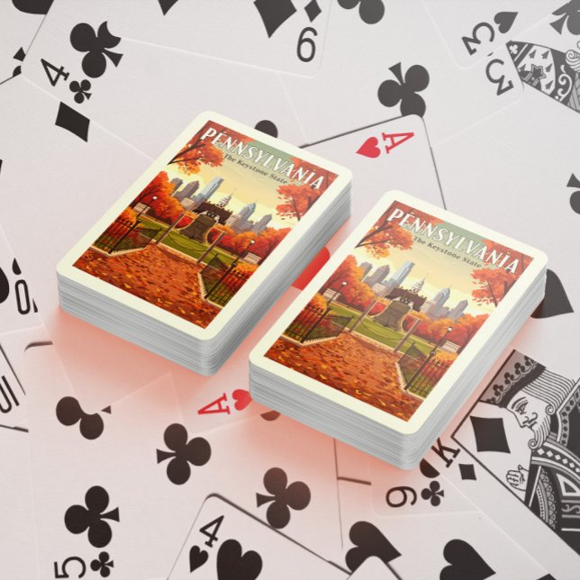 Vintage Pennsylvania Casinokort (Skapare uppladdad)