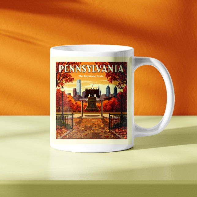 Vintage Pennsylvania Kaffemugg (Skapare uppladdad)