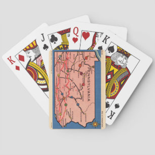 Vintage Pennsylvania Kartspel Casinokort