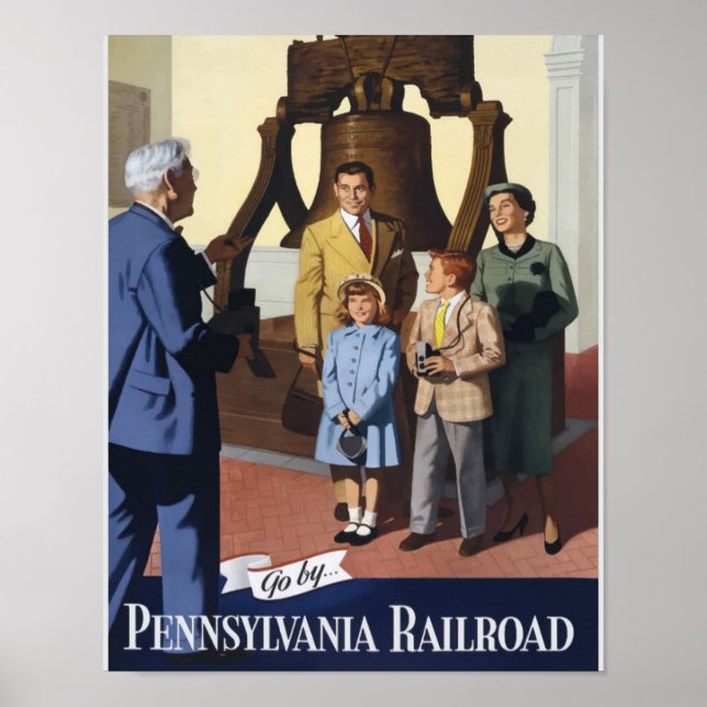 Vintage Pennsylvania Poster (Framsidan)