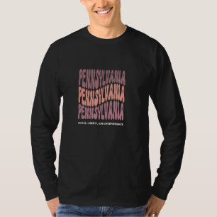 Vintage Pennsylvania slogan - Retro delstaten Penn T Shirt