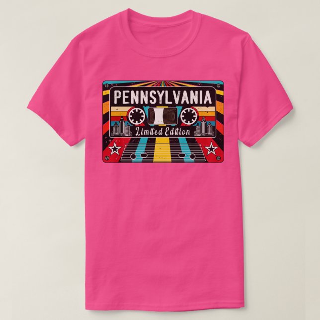 Vintage Pennsylvania-staten T Shirt (Design framsida)