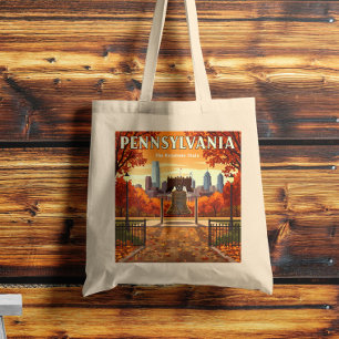 Vintage Pennsylvania Tygkasse