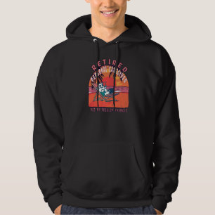 Vintage Pension för nedsatt personlig karriär Hoodie