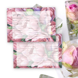 Vintage peonies - möhippa recept