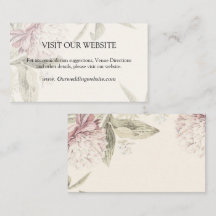 Vintage Peony Botanisk Bröllops-