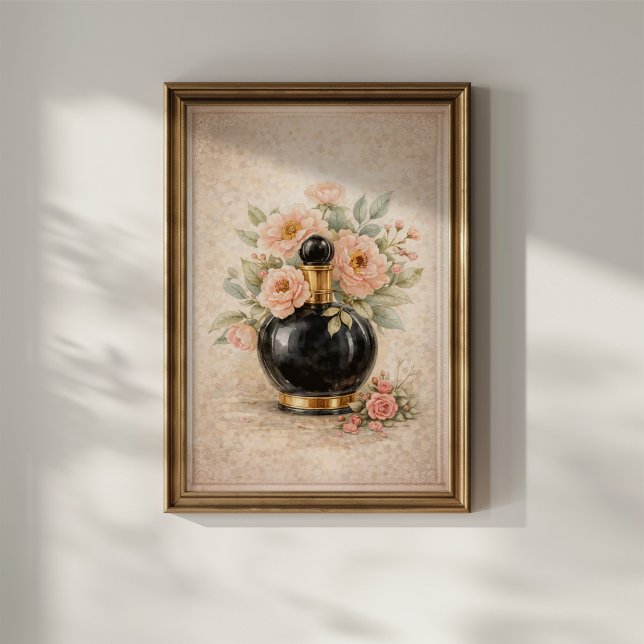Vintage Perfume Bottle Poster (Skapare uppladdad)