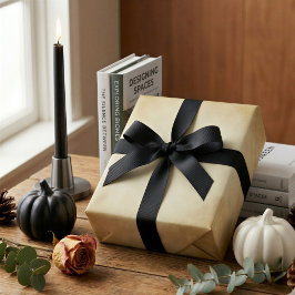 Vintage Pergament Halloween Presentinpackningspapp Presentpapper