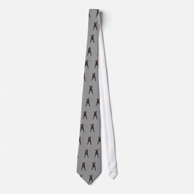 Vintage: Period golfer golf tie Slips (Framsida)