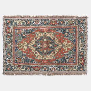 Vintage Persian Stil Ornamental Mandala Mönster Filt