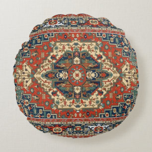 Vintage Persian Stil Ornamental Mandala Mönster Rund Kudde