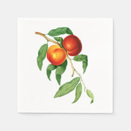 Vintage Persikor Pappersservett