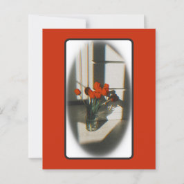 Vintage Persimmon Tulpan Pappersvaror