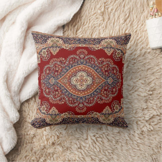 Vintage persisk stil ornamental mandala-mönster kudde