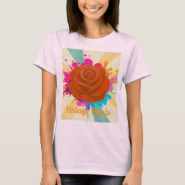 Vintage Petals T-shirt ADVcreators Artikel25