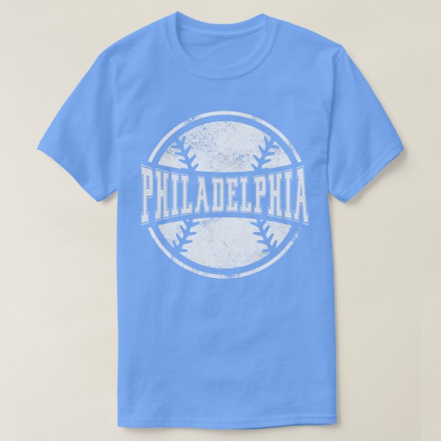Vintage Philadelphia Baseball Team Gift T Shirt (Design framsida)