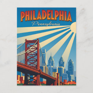 Vintage Philadelphia Pennsylvania Vykort