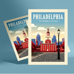 Vintage Philadelphia Vykort