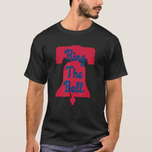 Vintage Philly Baseball Ring Bell Philadelphia T Shirt