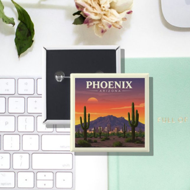 Vintage Phoenix Arizona Knapp (Skapare uppladdad)
