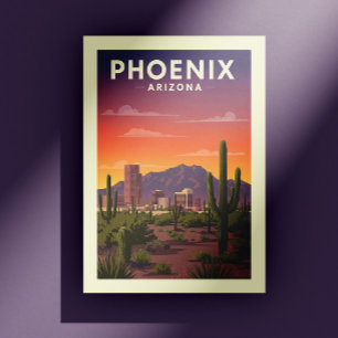 Vintage Phoenix Arizona Vykort