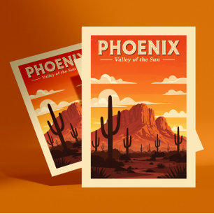 Vintage Phoenix Vykort