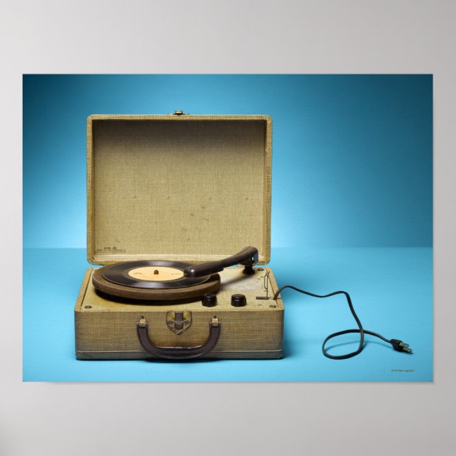 Vintage Phonograph Poster (Framsidan)