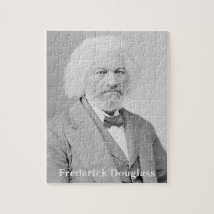 Vintage Photo Abolitionist Frederick Douglass Pussel