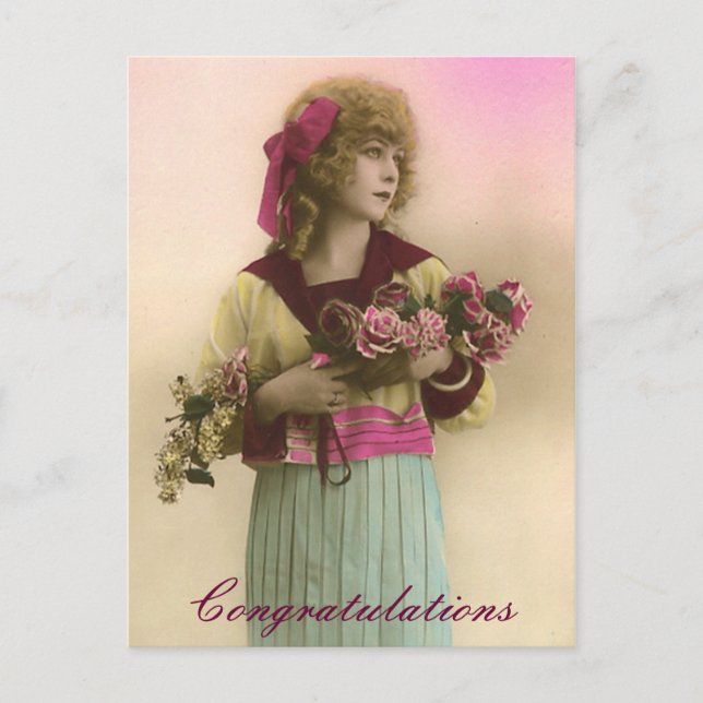 Vintage Photo Grattiss Vykort (Framsida)