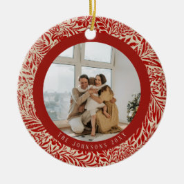 Vintage Photo Julgran Ornament