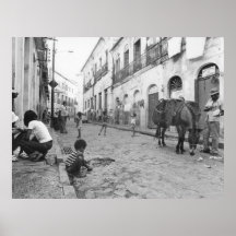Vintage Photo of Salvador City Brazon