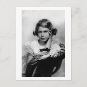 Vintage Photo Princess Elizabeth Vykort