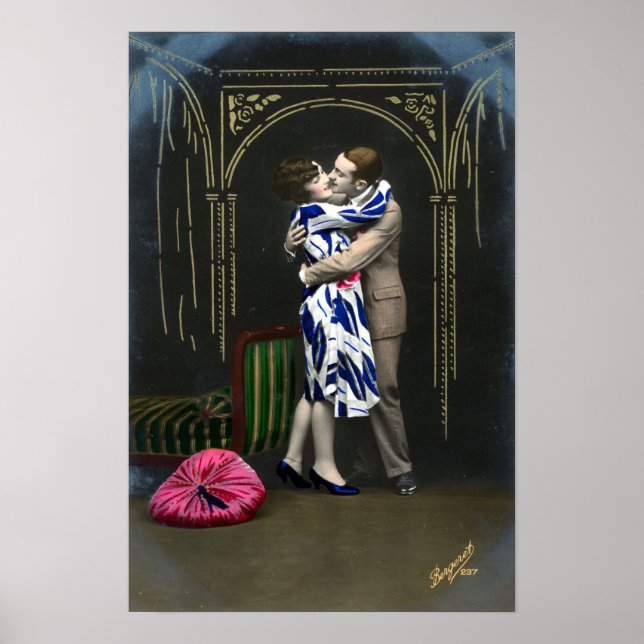 Vintage Photo Valentine Poster (Framsidan)