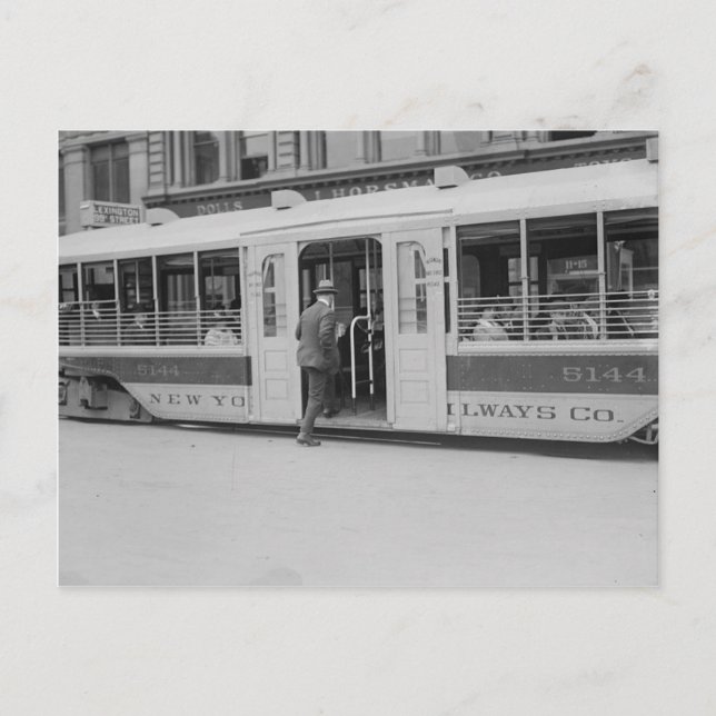 Vintage Photo Vykort (Framsida)