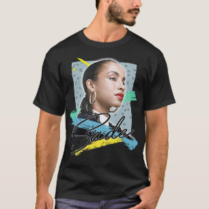 Vintage Photograf Sade Singer Songwriter Adu Funny T Shirt