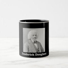 Vintage Photograph Abolitionist Frederick Douglass Två-Tonad Mugg