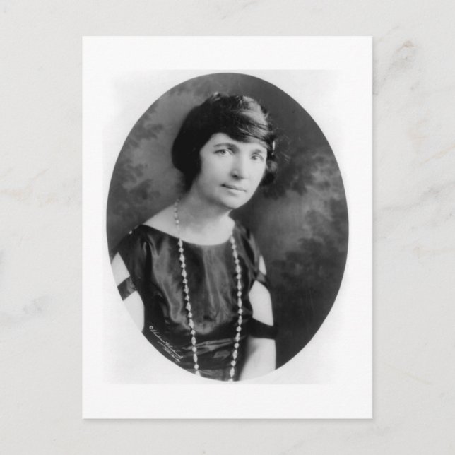 Vintage Photography Margaret Sanger-Underwood Post Vykort (Framsida)