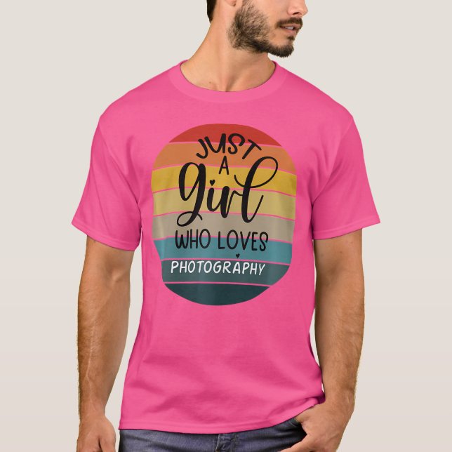 Vintage Photography T Shirt (Framsida)