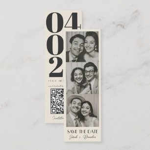 Vintage Photoshop Bookmark Qrcode Spara datum