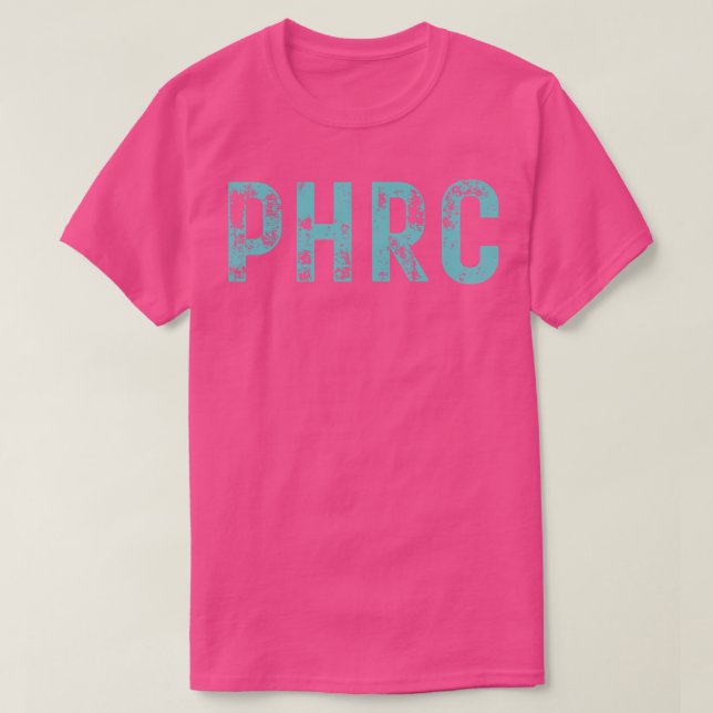 Vintage PHRC fetstil 2 T Shirt (Design framsida)
