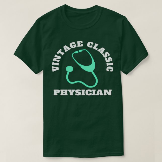 Vintage Physician T Shirt (Design framsida)