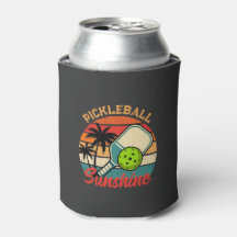 Vintage Pickleball Sunshine Klubb Retro Paddle