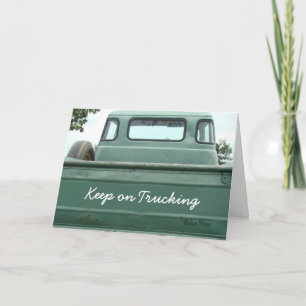 vintage Pickup Truck2 - anpassa Kort