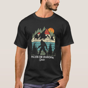 Vintage Picos de Europa Hiking Trail Retro 80's T Shirt