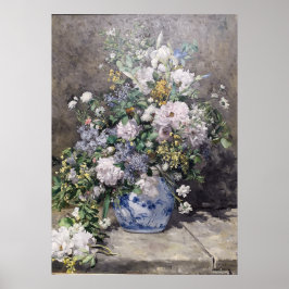 Vintage Pierre Auguste Renoir Vår Bouquet Poster