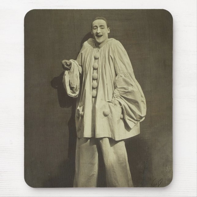 Vintage Pierrot Clown Musmatta (Framsidan)
