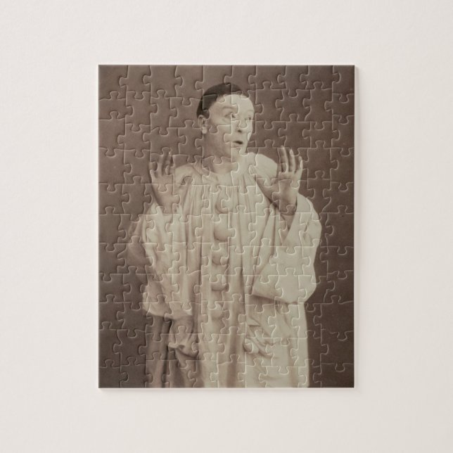 Vintage Pierrot Clown Pussel (Vertikal)