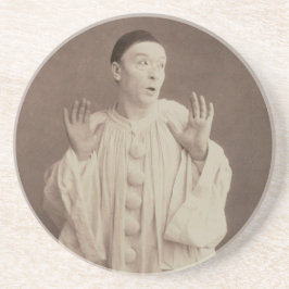 Vintage Pierrot Clown Underlägg