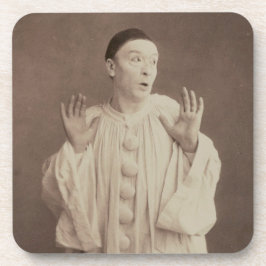 Vintage Pierrot Clown Underlägg